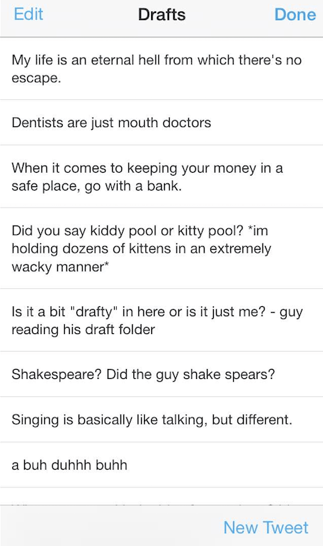 Your jokes are the shame of a nation.